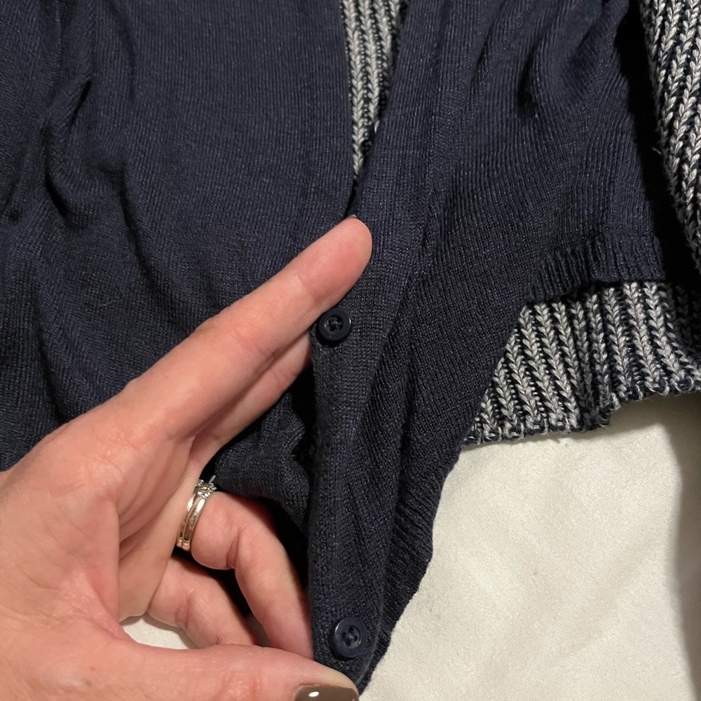 Lululemon cardigan with attached vest